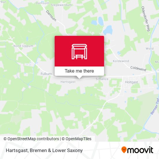 Hartsgast map