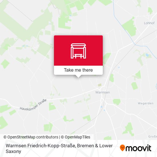 Warmsen Friedrich-Kopp-Straße map