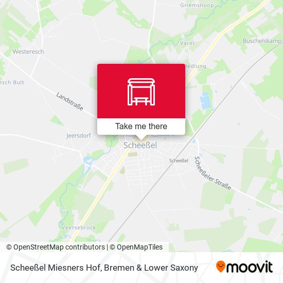 Scheeßel Miesners Hof map