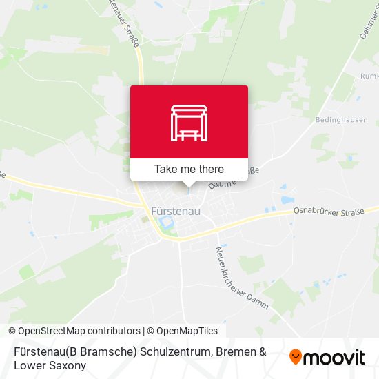 Fürstenau(B Bramsche) Schulzentrum map