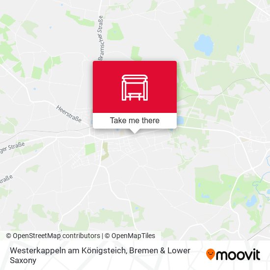 Westerkappeln am Königsteich map