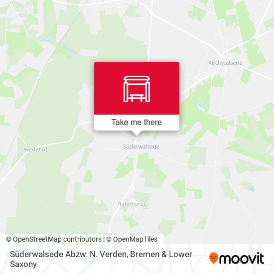 Süderwalsede Abzw. N. Verden map
