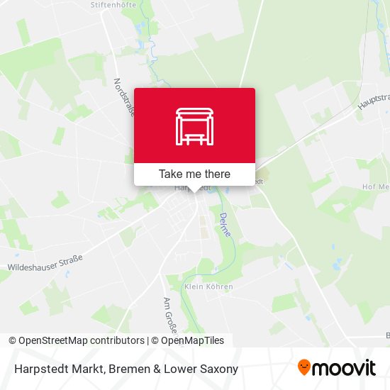 Harpstedt Markt map