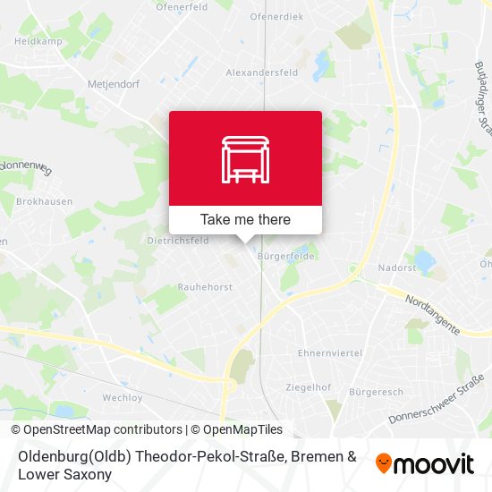 Oldenburg(Oldb) Theodor-Pekol-Straße map