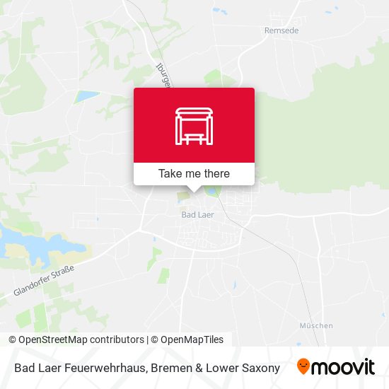 Bad Laer Feuerwehrhaus map