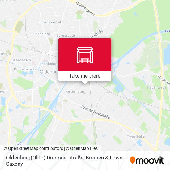 Oldenburg(Oldb) Dragonerstraße map