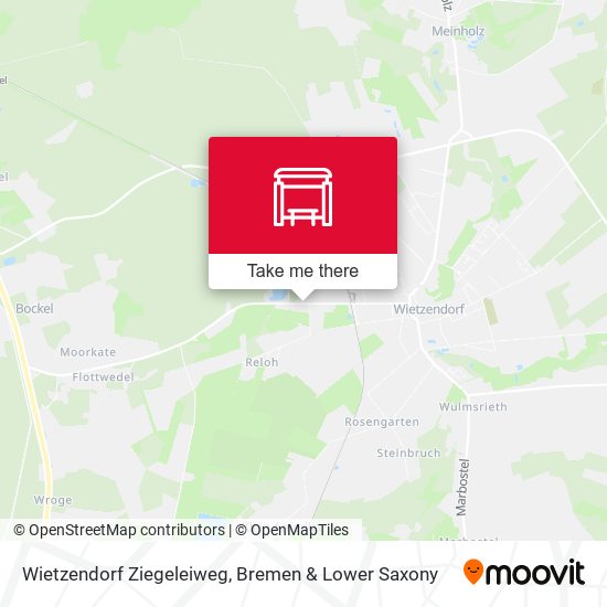 Wietzendorf Ziegeleiweg map