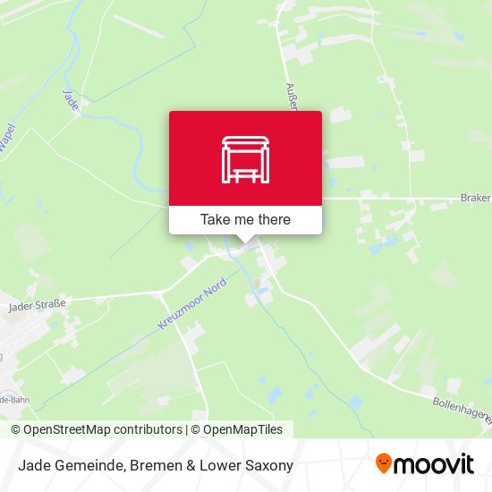Jade Gemeinde map