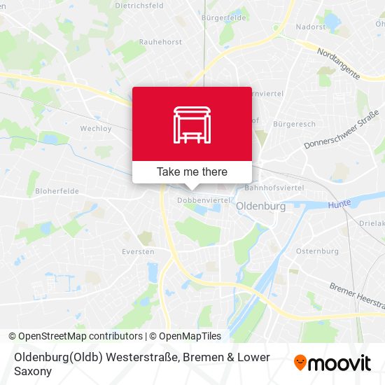 Oldenburg(Oldb) Westerstraße map