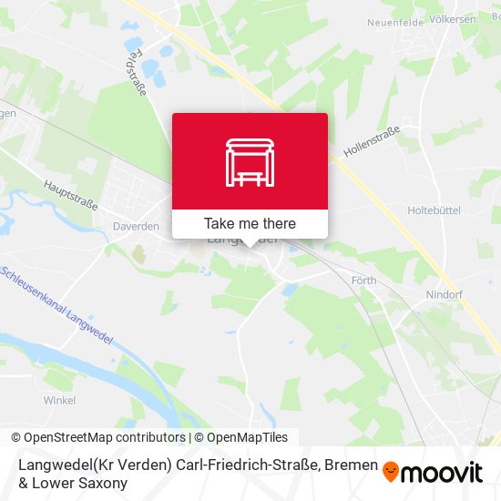 Langwedel(Kr Verden) Carl-Friedrich-Straße map