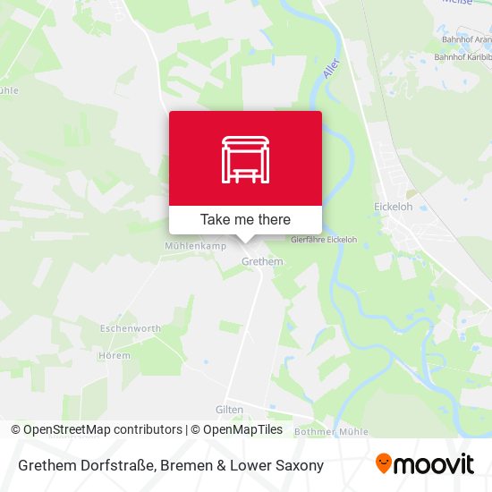 Grethem Dorfstraße map