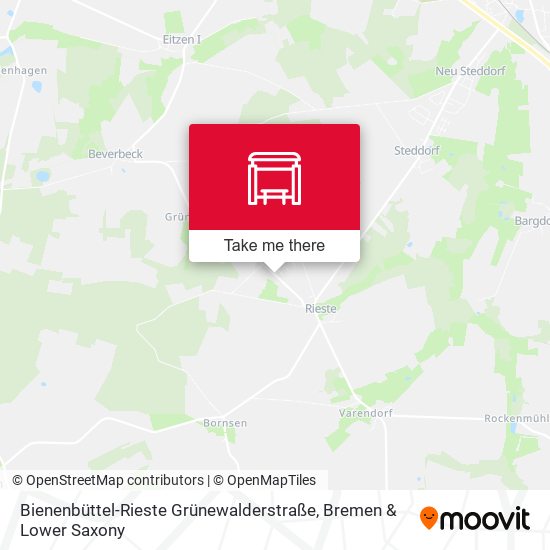 Bienenbüttel-Rieste Grünewalderstraße map