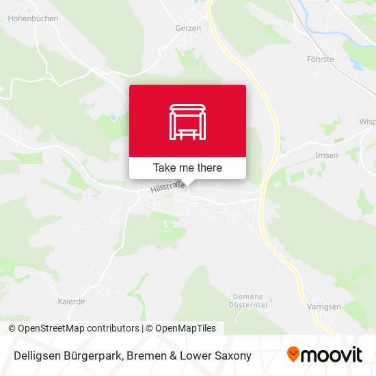 Delligsen Bürgerpark map