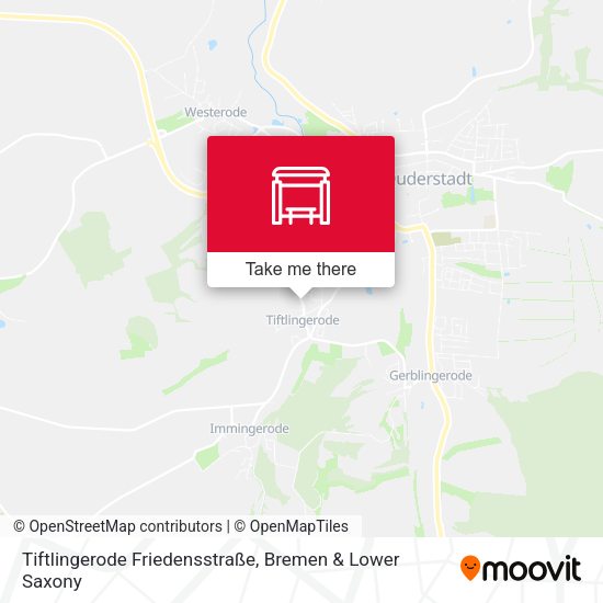 Tiftlingerode Friedensstraße map