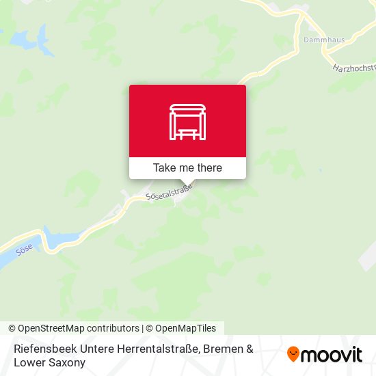 Riefensbeek Untere Herrentalstraße map