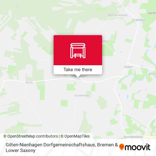 Gilten-Nienhagen Dorfgemeinschaftshaus map