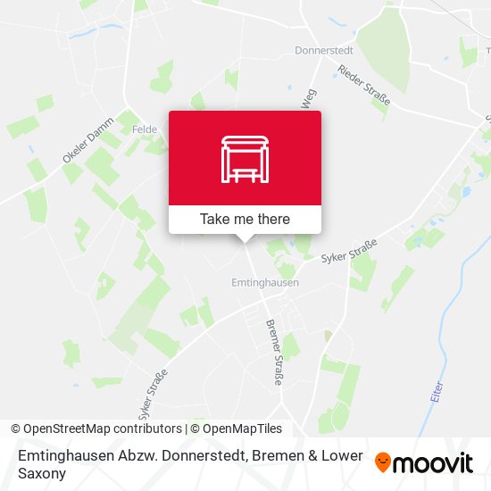 Emtinghausen Abzw. Donnerstedt map
