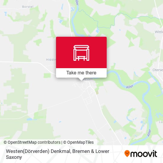 Westen(Dörverden) Denkmal map
