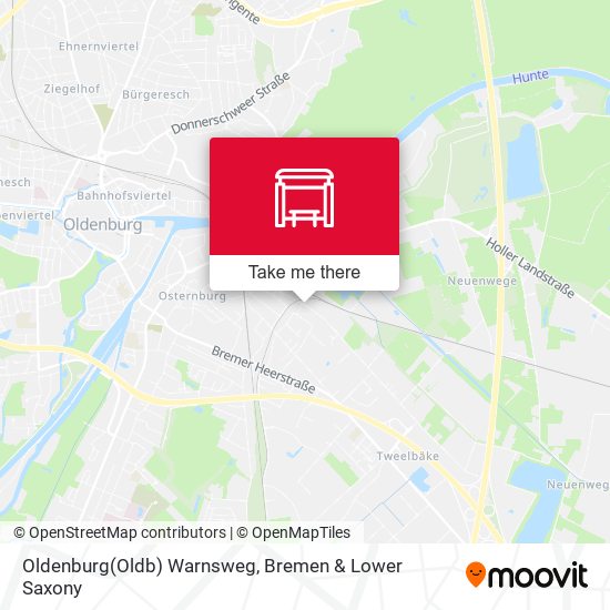 Oldenburg(Oldb) Warnsweg map