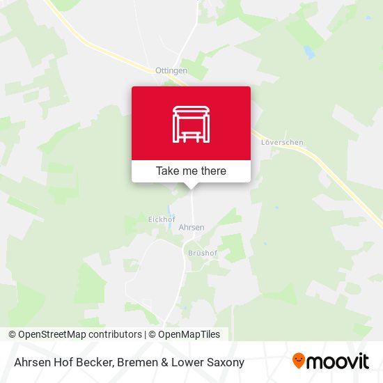 Ahrsen Hof Becker map