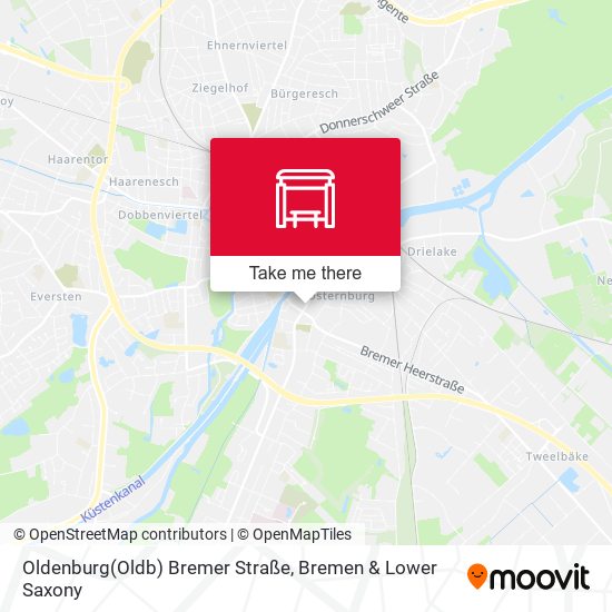 Oldenburg(Oldb) Bremer Straße map