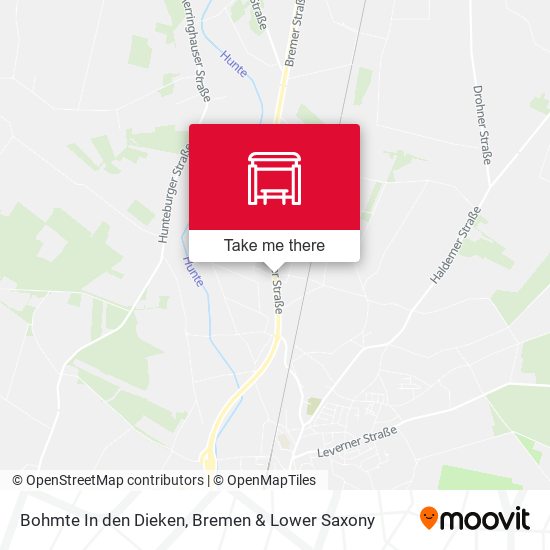 Bohmte In den Dieken map