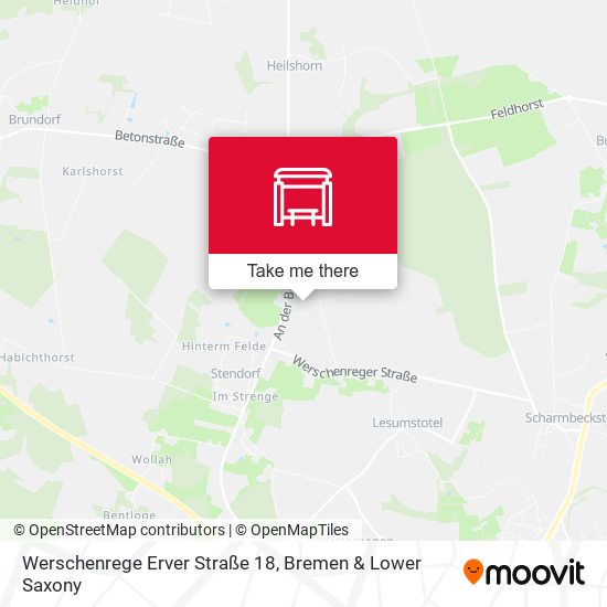 Werschenrege Erver Straße 18 map