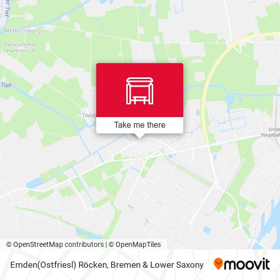 Emden(Ostfriesl) Röcken map