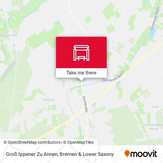 Groß Ippener Zu Annen map