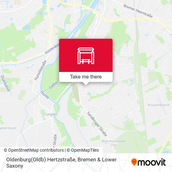 Oldenburg(Oldb) Hertzstraße map
