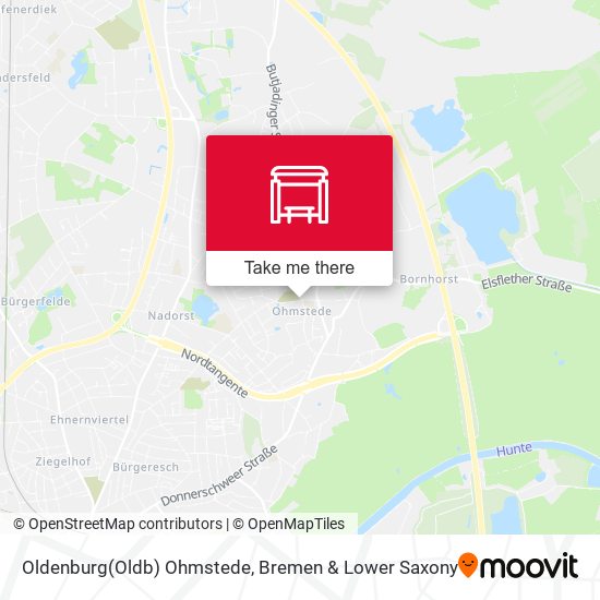 Oldenburg(Oldb) Ohmstede map