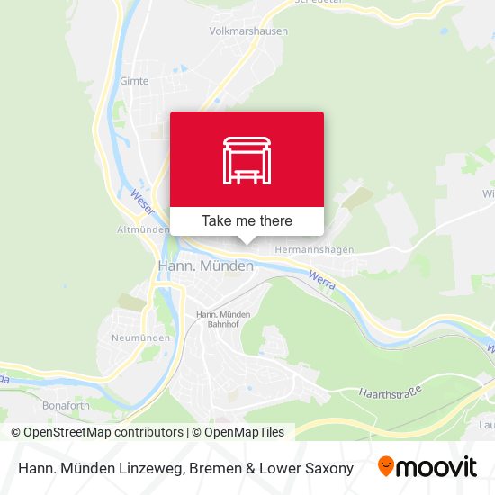 Hann. Münden Linzeweg map