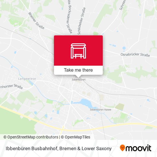 Ibbenbüren Busbahnhof map