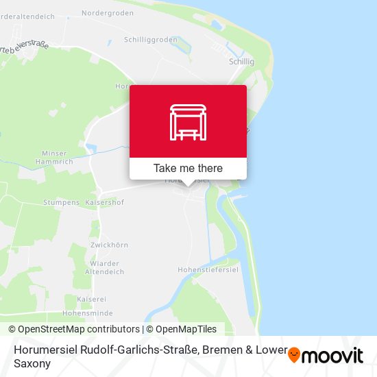Horumersiel Rudolf-Garlichs-Straße map