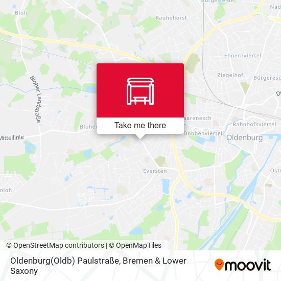 Oldenburg(Oldb) Paulstraße map