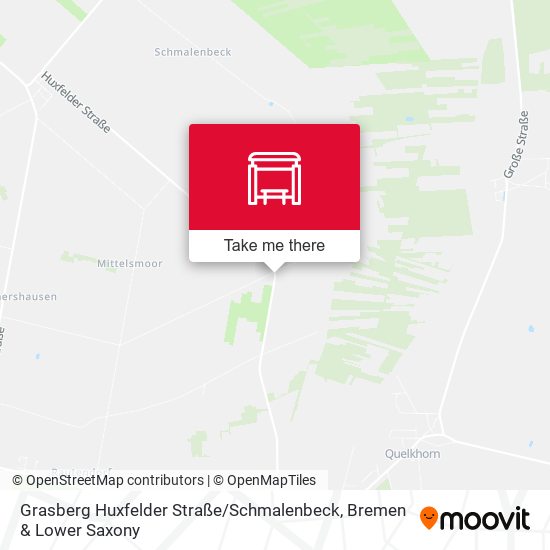 Grasberg Huxfelder Straße / Schmalenbeck map