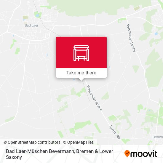 Bad Laer-Müschen Bevermann map
