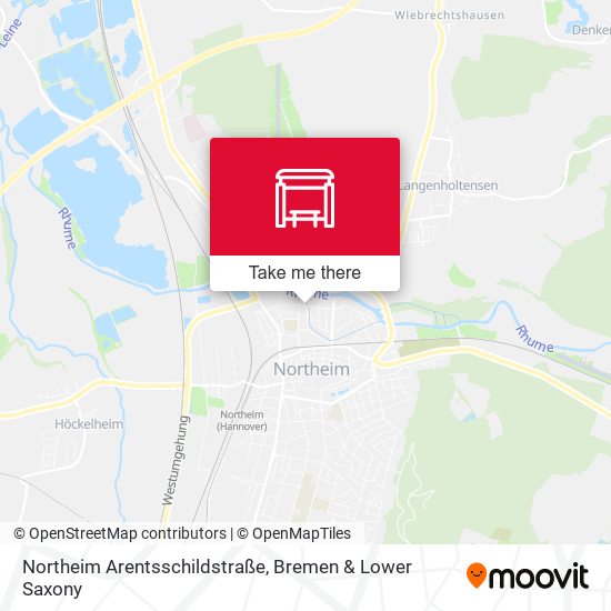 Northeim Arentsschildstraße map