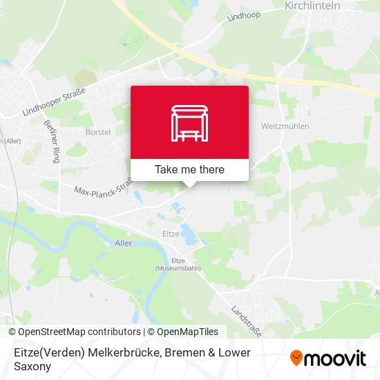 Eitze(Verden) Melkerbrücke map