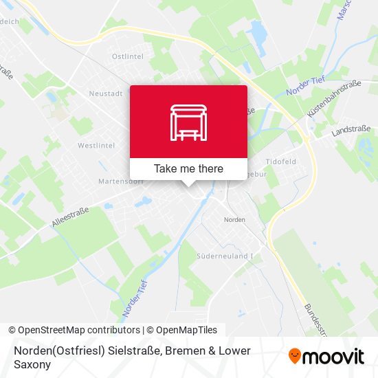 Norden(Ostfriesl) Sielstraße map
