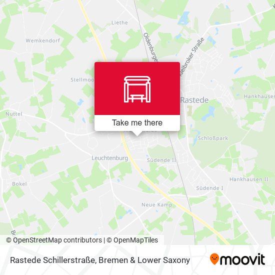 Rastede Schillerstraße map