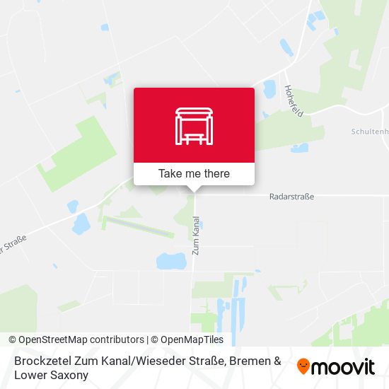 Brockzetel Zum Kanal / Wieseder Straße map