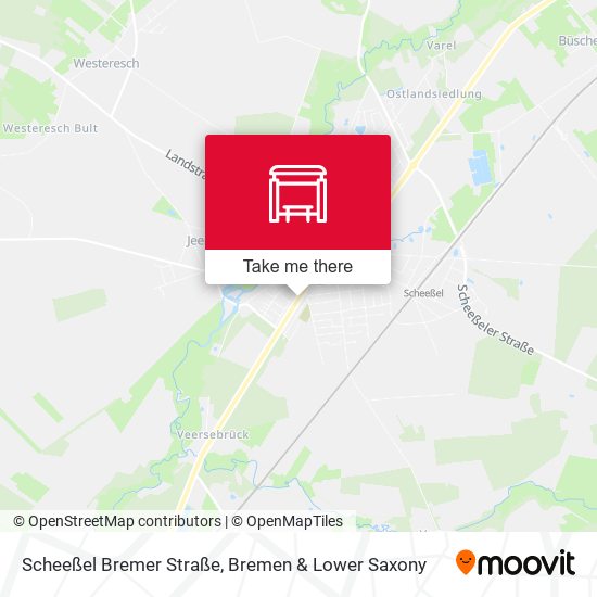Scheeßel Bremer Straße map