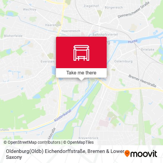 Oldenburg(Oldb) Eichendorffstraße map