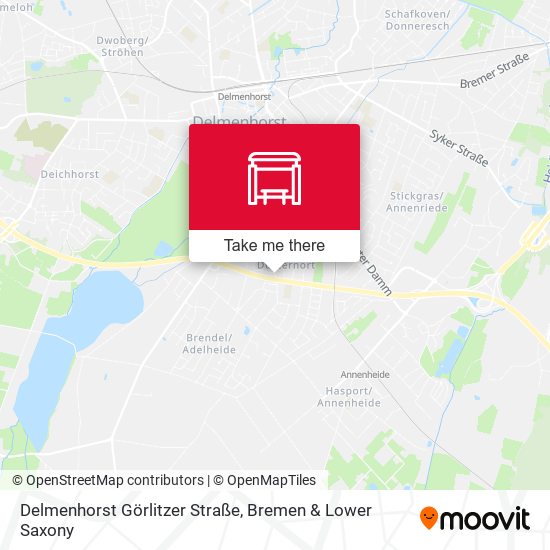 Delmenhorst Görlitzer Straße map