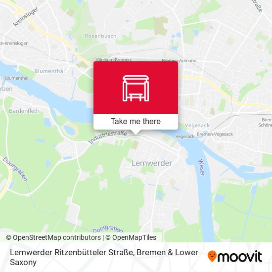 Lemwerder Ritzenbütteler Straße map