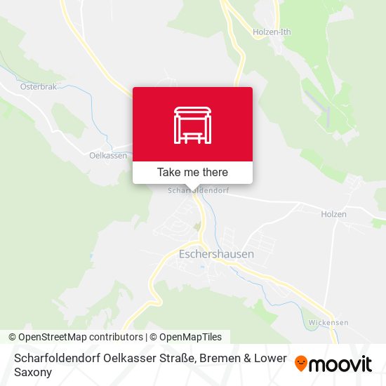 Scharfoldendorf Oelkasser Straße map