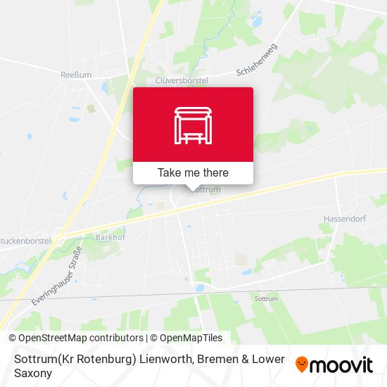 Sottrum(Kr Rotenburg) Lienworth map