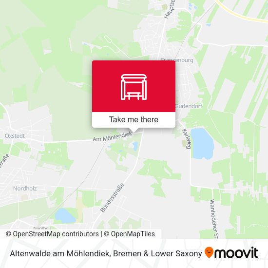 Altenwalde am Möhlendiek map