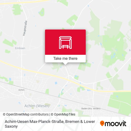 Achim-Uesen Max-Planck-Straße map